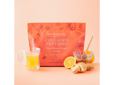 【Naturecan × ちゃぴさんです。】共同開発　ホット・アイスどちらも楽しめるコラーゲンドリンク誕生！「コラーゲンペプチド ゆず蜂蜜ジンジャー味」新発売