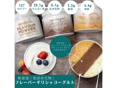 【新商品】混ぜるだけ？！ フレーバーパウダーで超簡単朝食レシピ 《Naturecan Fitness》