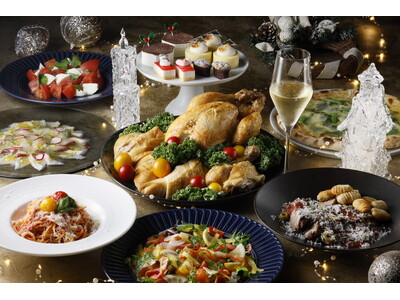 ～琵琶湖ホテルのクリスマス～　聖なる夜を華やかに彩るイタリアンクリスマスビュッフェや目の前で焼き上げるラ...