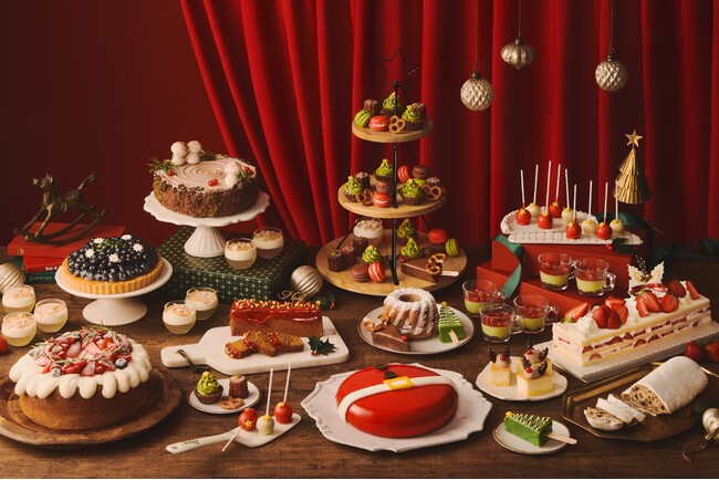 ホリデーシーズンを味わい尽くす甘いスイーツパーティー　季節限定のクリスマススイーツビュッフェを開催