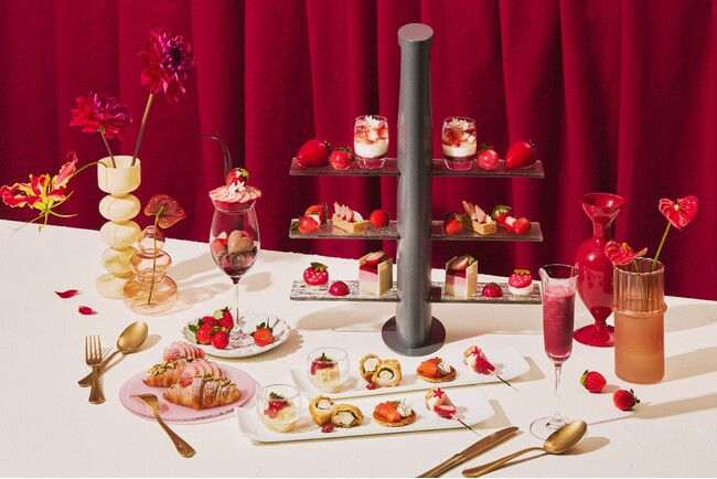いちごとショコラのマリアージュを味わう“パルフェ・アムール”が主役　旬のいちごを堪能するストロベリーアフタヌーンティー