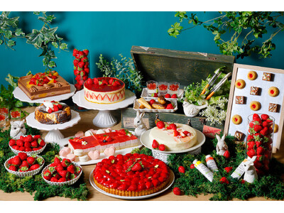 国産苺の食べ比べや滋賀県産＜みおしずく＞を使ったいちごタルトなど いちごスイーツをたっぷり愉しむスイーツビュッフェ『苺の森のアトリエ』 琵琶湖ホテルで2026年1月24日（土）から開催