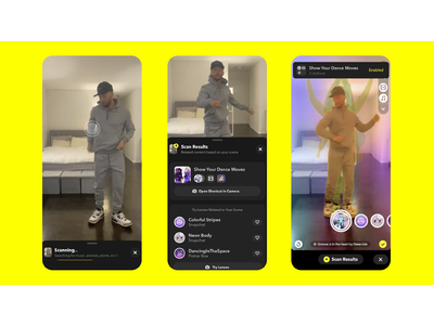 Snapchatに次世代の「スキャン」が登場！