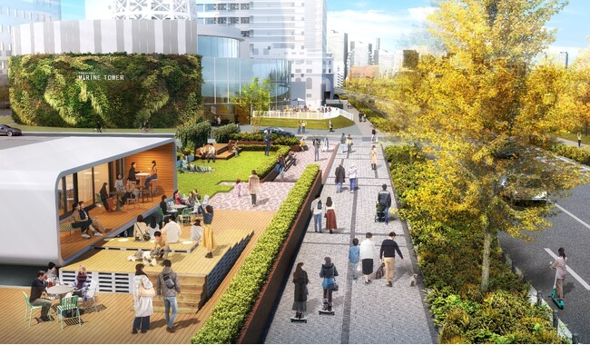 「ＪＰ ＢＡＹＳＩＤＥ ＨＵＢ」がメルパルク横浜跡地にオープン