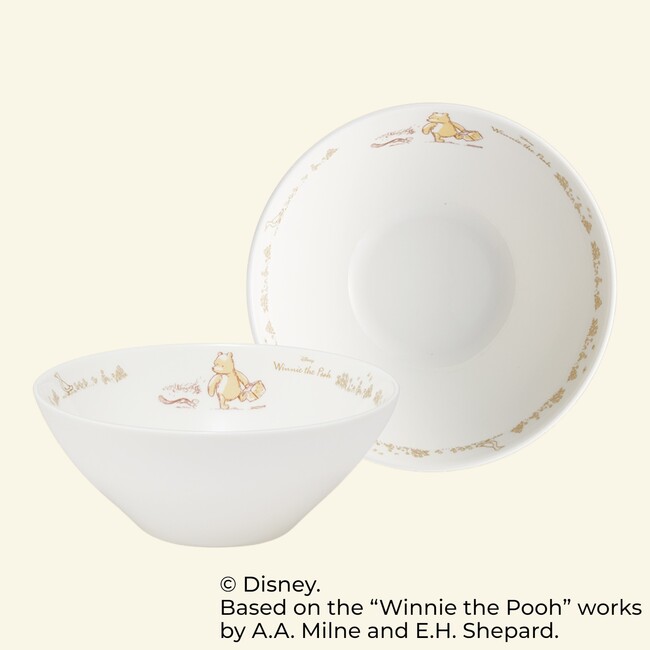 【くまのプーさん】原作デビュー100周年記念！上品な陶器製テーブルウェアがスケーターから登場！松屋銀座「くまのプーさん展」にて3月17日より先行販売開始
