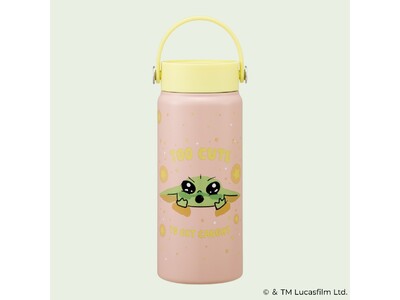 【スター・ウォーズ／マンダロリアン・アンド・グローグー】持ち運びに便利なソフトハンドル付き！「グローグー」デザインのステンレスマグボトルをスケーターより好評販売中