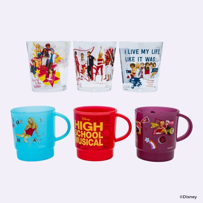 【ディズニー ハイスクール・ミュージカル】日本橋三越「Disney THE MARKET」にて8/5(水)～先行販売！作品の世界観を楽しめるコップがスケーターから新登場