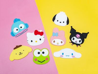 【ぷっくり3D形状が可愛い】衝撃に強く、割れにくい「ダイカットシリコンミラー」全8種 新登場！