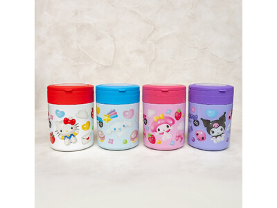 【サンリオキャラクターズ】ぷっくりとした3Dアートが可愛い！スケーター「ぷっくりバルーン」デザインの保温...