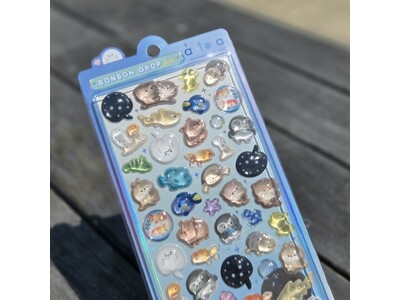 大人気「ボンボンドロップシール」にアトアオリジナルが登場！「シール購入権付き」チケットを、オンラインにて限定販売します【神戸の劇場型アクアリウム アトア】