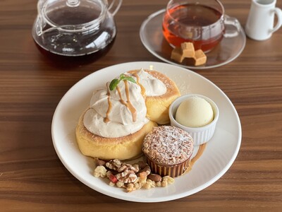 福島・喜多方のパンケーキ屋”Cocco tree”から「ミルクティーキャラメルパンケーキ」が新登場！