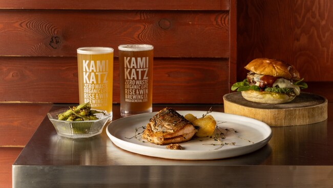 ゼロ・ウェイストタウン上勝発クラフトビール×イタリアンのビアレストラン「KAMIKATZ TAPROOM」が東京・東麻布で7月17日リニューアルオープン