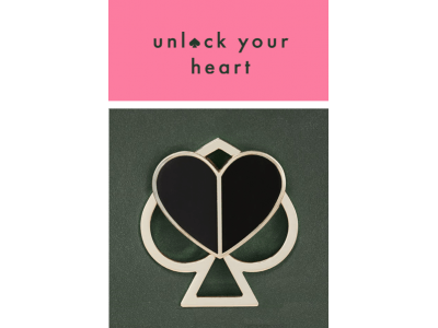 ケイト・スペード ニューヨークは、スペードモチーフの新アイコンをフィーチャーした″unlock your heart”キャンペーンをスタート