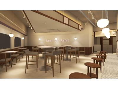 2022年9月30日、横浜モアーズにUNI COFFEE ROASTERY　9店舗目の「Salon de Parfait（サロンドパルフェ） by UNI COFFEE ROASTERY」がオープン