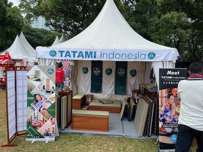 インドネシアで日本の“い草・畳文化”を発信。「Connext Japan Jakarta Ennichi」に出展