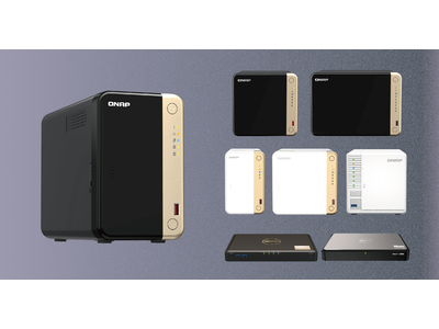 QNAP、2ベイNAS TS-264を発売開始。Intel(R) Celeron(R)、2.5GbEポート搭載、ホームユースから小規模オフィスまで使えるモデル