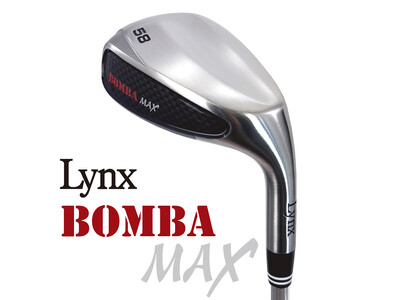 ダフりたくてもダフれない。Lynx リンクス BOMBA MAX 中空ワイドソール ウェッジ 新発売