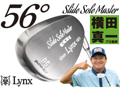 【56度 新発売】横田真一プロ監修 リンクス スライドソール マスター ウェッジ