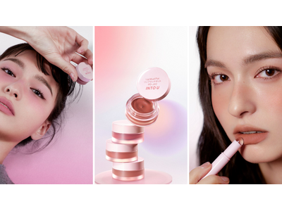 【INTO U】中国コスメINTO Uから大人気“泥リップ”からひと塗りでチークにも使える「リップマッドポット」が登場ぷにぷに指感覚なシリコンブラシ付き！