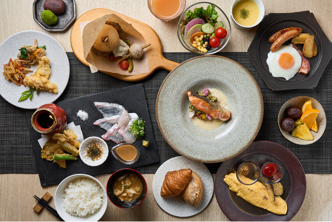 LIVE OMUSUBI kitchenやカスタマイズできる和風デザートが登場！朝食が選べるメインと欲張りハーフビュッフェへとリニューアル
