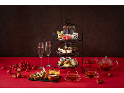 名駅より徒歩5分の絶景ホテルで堪能する、冬限定の贅沢冬彩る「いちご×ショコラ」アフタヌーンティー