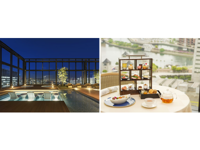 注目のみなとみらいエリアを一望！三井ガーデンホテル横浜みなとみらいプレミア天空に浮かぶナイトプール貸切プラン誕生　～ 「SKY CRUISING」をテーマにしたアフタヌーンティーも ～