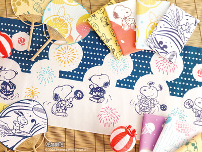 「PEANUTS」かまわぬ限定シリーズ第9弾　3月18日(水)発売