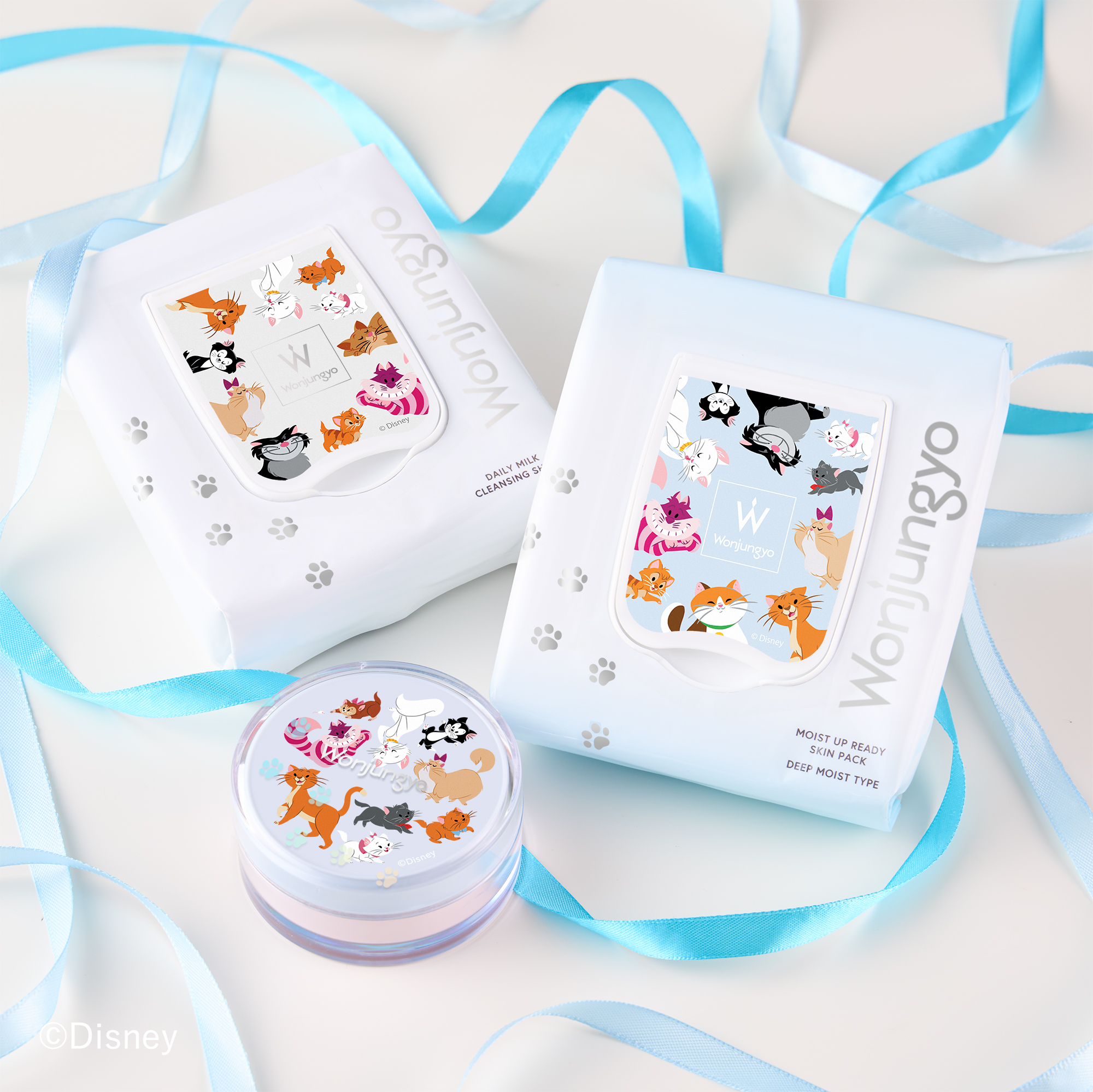 ウォンジョンヨの人気アイテムからディズニーのかわいい“猫キャラクター”をあしらった限定パッケージが登場！