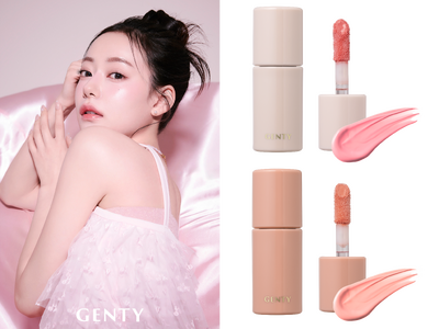 なごみプロデュースのコスメブランド「 GENTY（ジェンティー）」内側からにじみでる血色感（※）とツヤで “まるで元からきれいな頬” を叶えるリキッドチークインハイライターを新発売