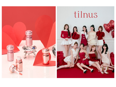 日韓共同開発コスメブランド「tilnus」からパールがきらめくぷっくり※唇を演出するホリデー限定の“温感...