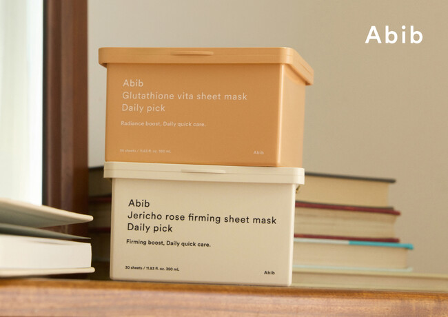 韓国発の自然派スキンケアブランド「Abib（アビブ）」1日1枚、手軽に使える大容量シートマスク2種をオフライン販売開始！