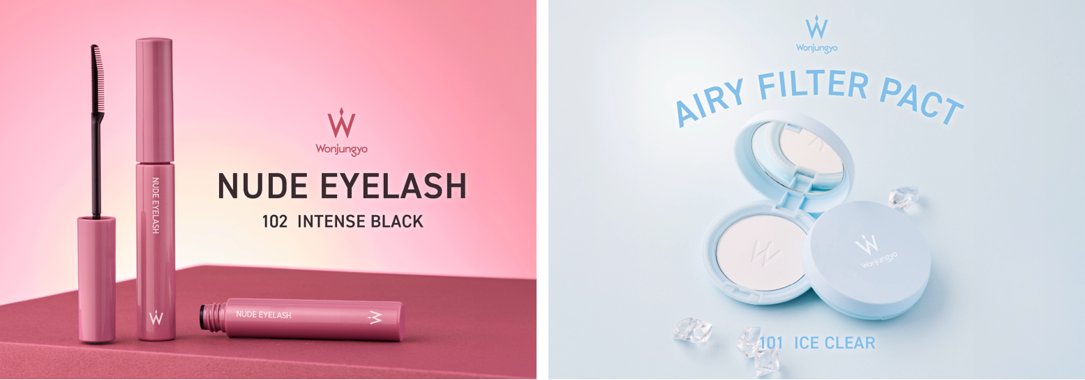 ＜Wonjungyo＞人気のマスカラからロングファイバーを増量した“ボリュームタイプ”が限定登場！季節限定でひんやりクールタイプのお直しフェイスパウダーも発売