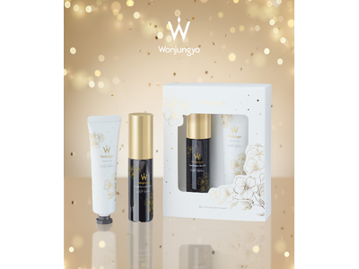 ＜Wonjungyo Hair＞ブランド初のホリデーコフレが登場！限定の香りのヘアオイルと、初登場のハンドクリームを輝く限定パッケージでお届け。