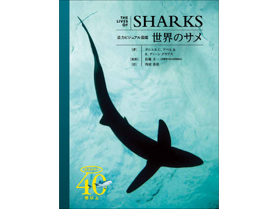 海のハンター“サメ”の生態を研究者が徹底解剖『迫力ビジュアル図鑑 世界のサメ』8月発売