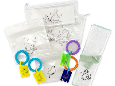 ととのい系キャラクター「ととのうさんとねこ」のサウナグッズが新登場！