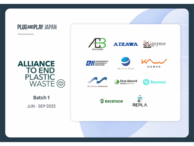 AC Biode株式会社、Alliance to End Plastic Waste(廃棄プラスチックを無くす国際アライアンス)プログラムとPlug and Playに採択