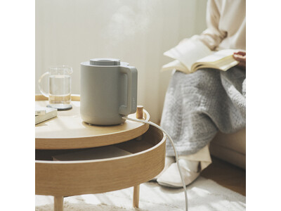 【新発売】空調家電ブランドLAViNO(ラビーノ)から、乾燥する冬に欠かせない卓上加湿器と温風サーキュレーターが11/13(木)より2種同時発売