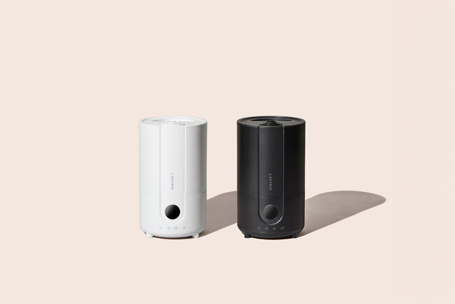 【新発売】100℃加熱×超音波冷却で“清潔な温ミスト”を。LAViNOから寝室に寄り添う新発想のハイブリッド加湿器「スチームノクターン」が9月1日より発売