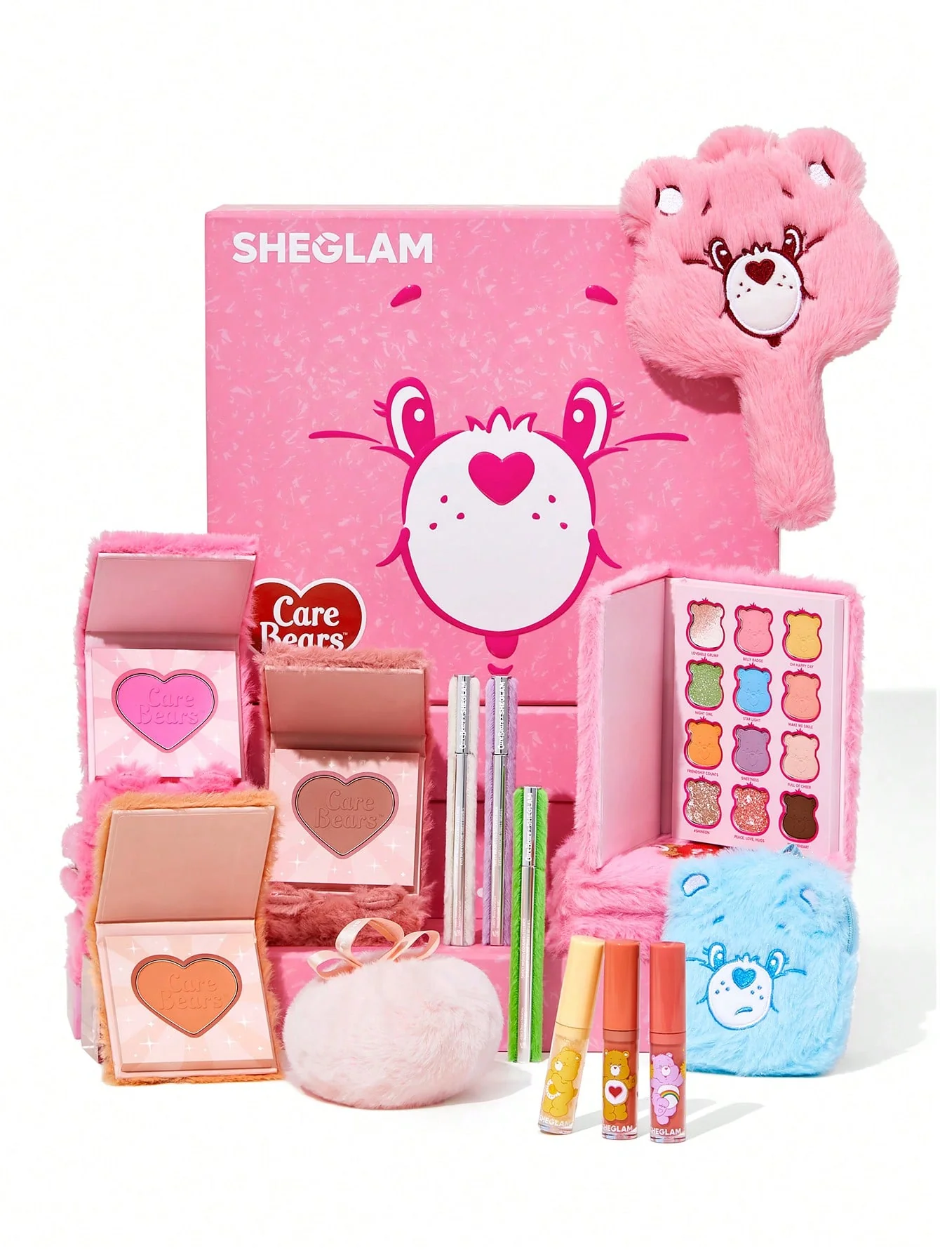 『SHEGLAM』×世界中で愛される大人気キャラクター『Care Bears(TM)』のチャーミングでカラフルな待望のコラボレーションコスメアイテムが順次販売開始！