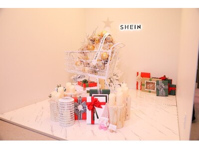 ショールーム『SHEIN TOKYO』が冬仕様にリニューアル！フィッティングルームやフォトスポットも冬仕様で登場！