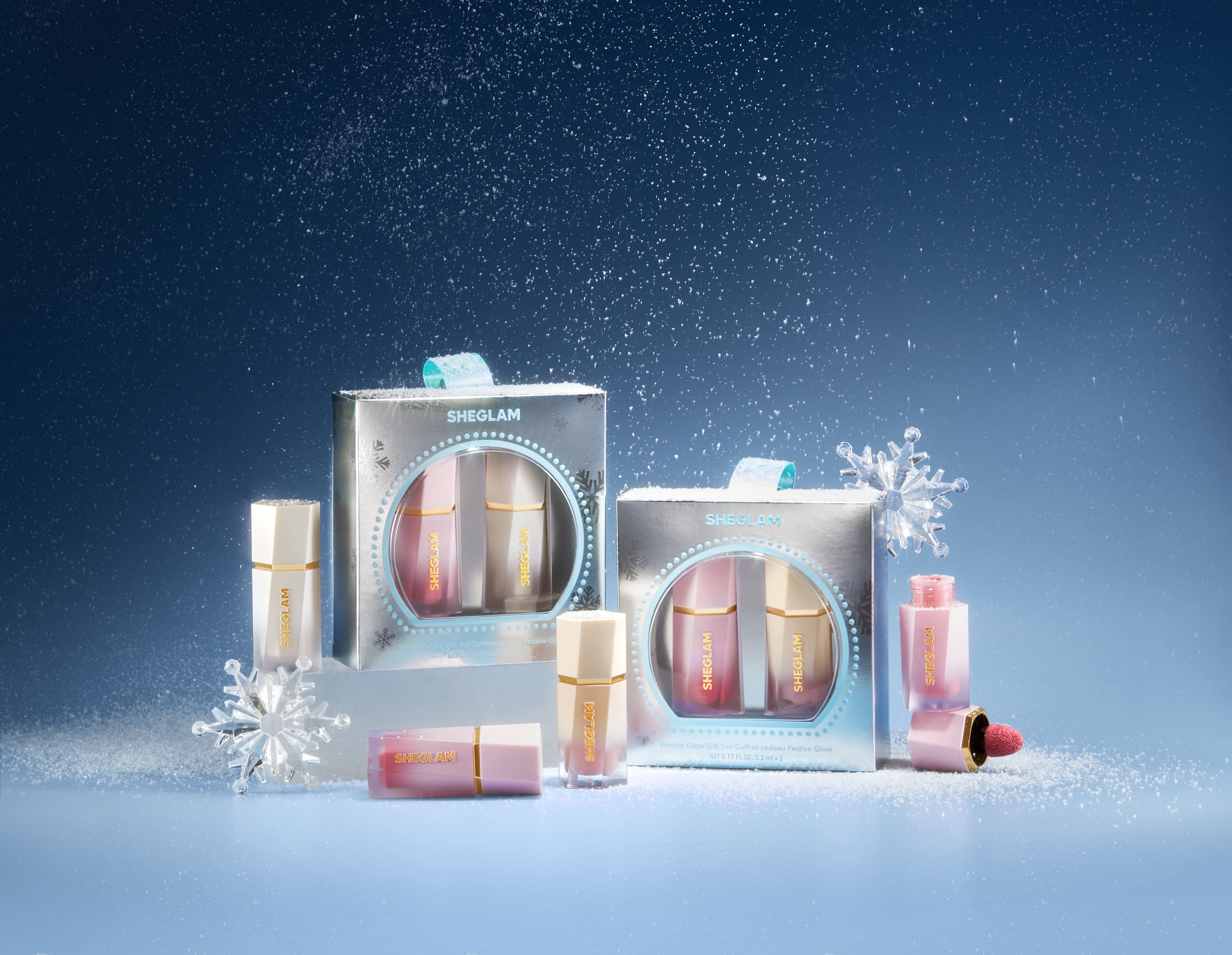 SHEGLAMのベストセラーシリーズ Liquid Familyより、初のホリデーコレクション『SHEGLAM Festive Glow Gift Set』が数量限定で販売開始！