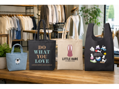 秋冬のノベルティに最適！オリジナルプリント.jpがコーデュロイバッグ4種発売