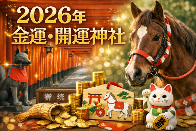 【調査】初詣に行かない人が約6割　日本人の8割が知らない「午年×金運」の意味　～ 金運師がすすめる！「2026年の金運・開運神社」 ～