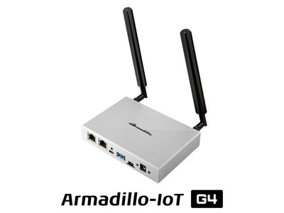 エッジAI端末「Armadillo-IoTゲートウェイ G4」にLTE搭載モデルを追加