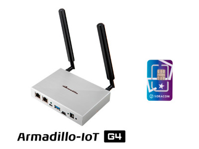 SORACOM IoTストアで「Armadillo-IoT G4 LTEモデル」を提供
