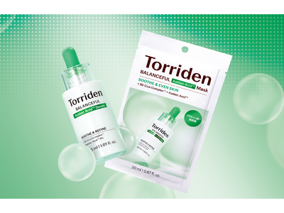 「Torriden（トリデン）」バランスフルシリーズからアゼライン酸※1配合ライン新登場！肌トラブル※2をデイリーにケアできるセラム、スペシャルケアで整えるマスクを全国発売
