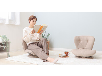 「ヤマソロ」こんなの待ってた“小さなお部屋にフィットするカワイイ座椅子”