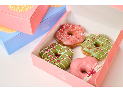 【新商品】桜をイメージした新作ドーナツを期間限定販売！3月1日(金)～4月15日(月)RACINES DONUT & ICE CREAM AOYAMAなど3店舗で販売開始