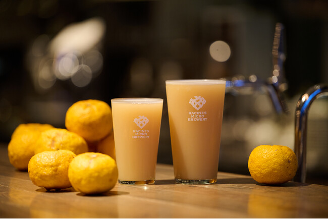 【規格外ゆずをクラフトビールに】宮崎県西米良村の黄ゆずを使用した「柚子 HAZY IPA」を発売。RACINES MICRO BREWERY