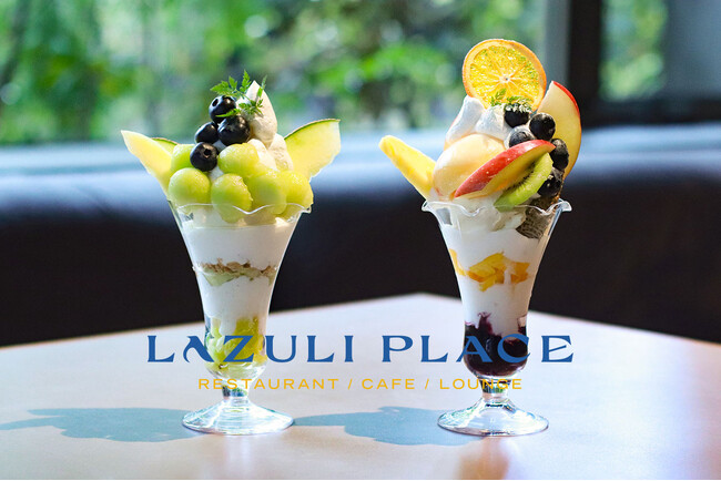【宇都宮駅前】「LAZULI PLACE」に栃木県産メロンの新作パフェ…